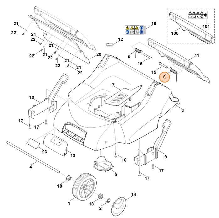 Sprężyna kątowa, Stihl 62907034920