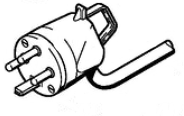 Przewód przyłącza zasilania F, Stihl 47244402000