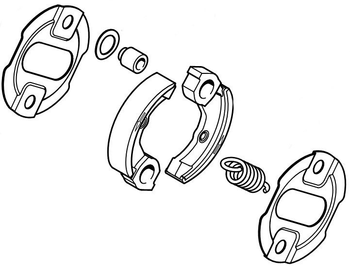Sprzęgło, Stihl 41801602250