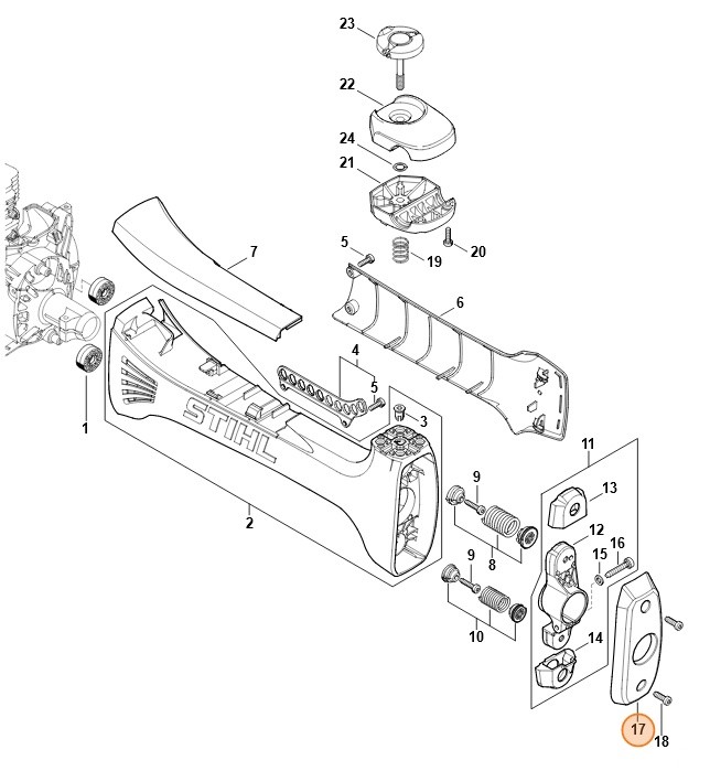 Pokrywka, Stihl 41487922700