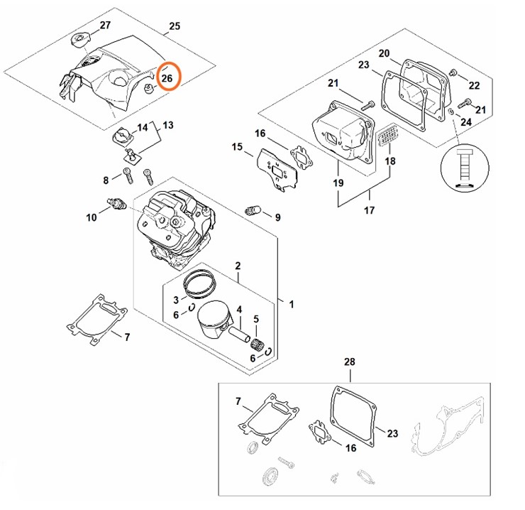 Kołpak, Stihl 11470847100