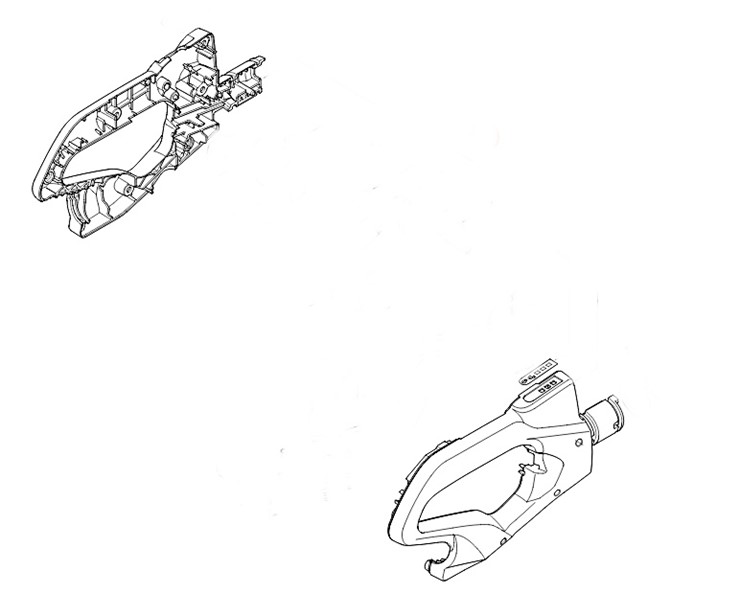 okładzina uchwytu, Stihl 48697900600