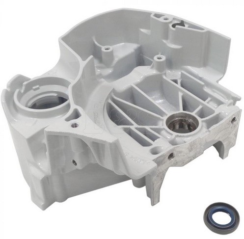 Połówka skrzyni korbowej, strona wentylatora, Stihl 11450202603