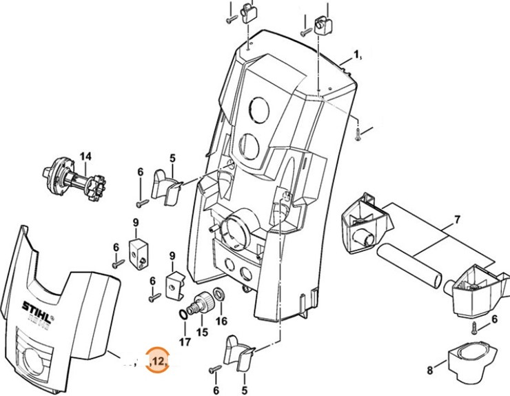 Pokrywka, Stihl 47697010900