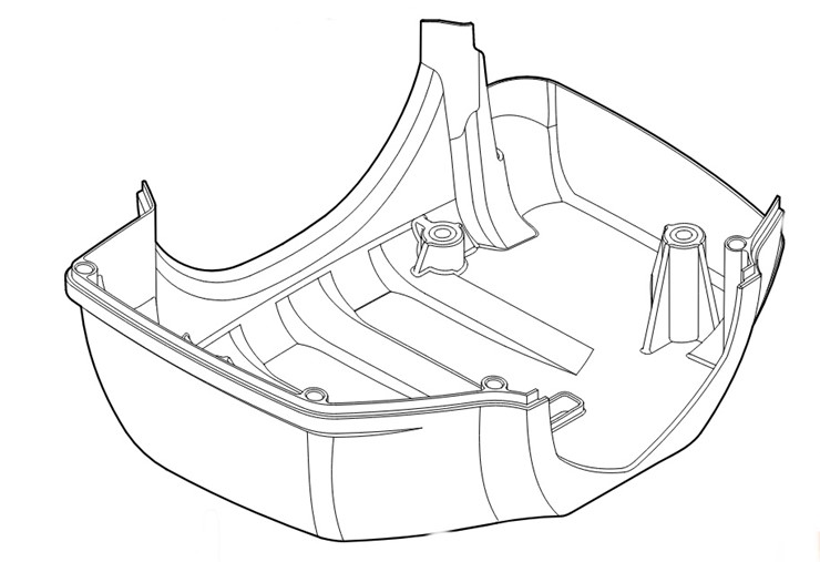 Płyta ochronna, Stihl 41473506600