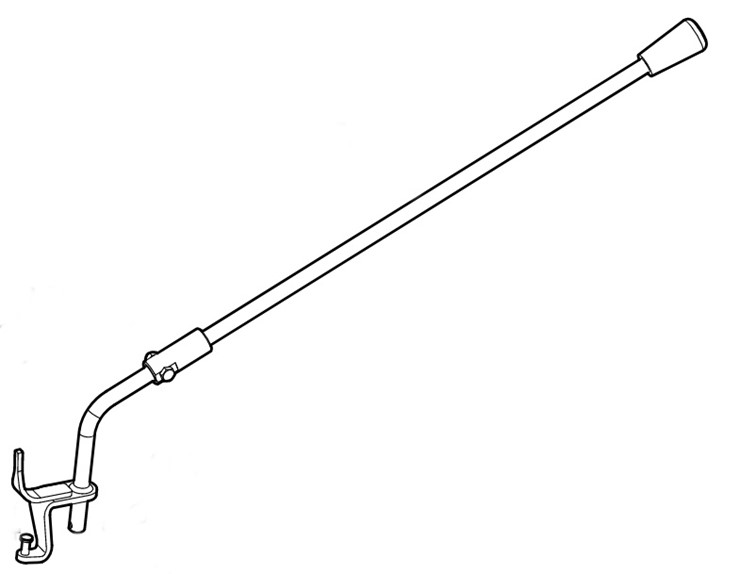 Dźwignia włączająca kompl., Stihl 62507403400