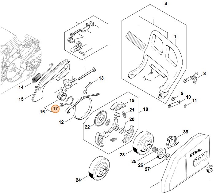 Sprężyna Stihl 11236472400