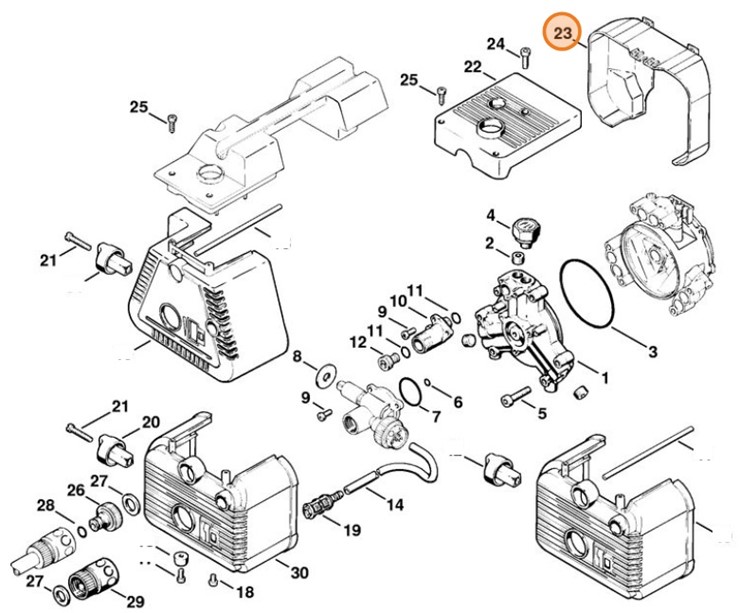 Pokrywa, Stihl 47187062100