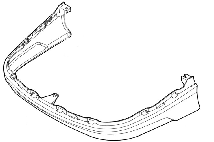 Listwa ochronna przednia, Stihl 63027067300