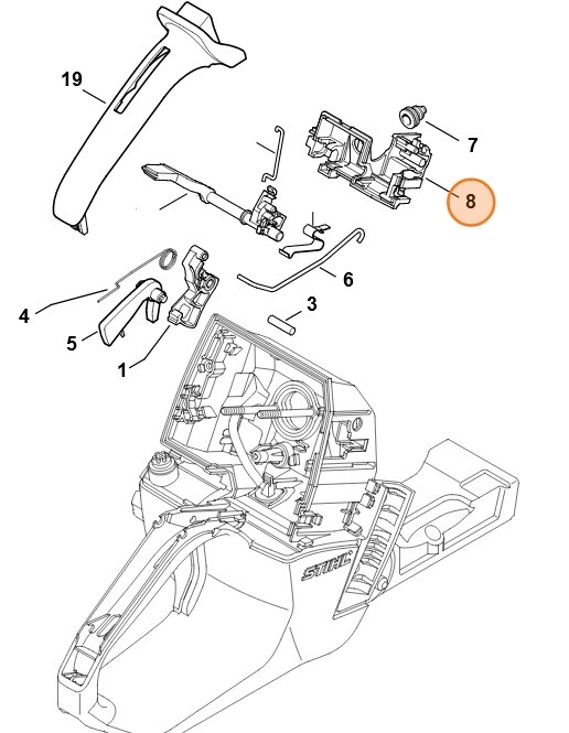 Mocowanie, Stihl 11441822100