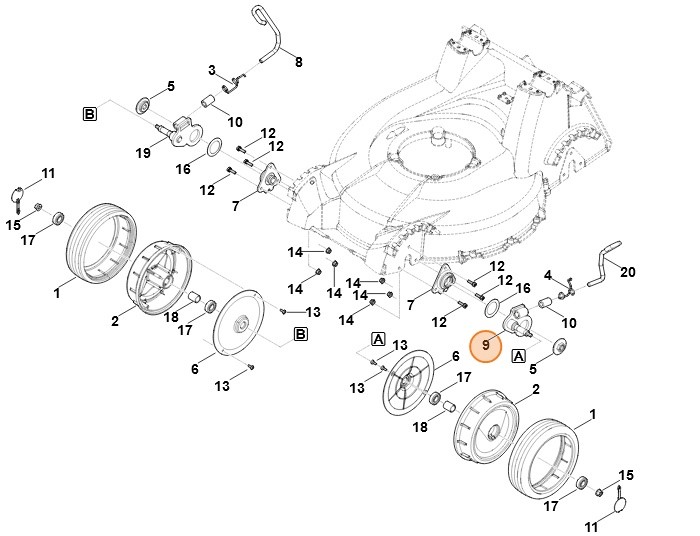 Płyta uchylna, Stihl 63787804900