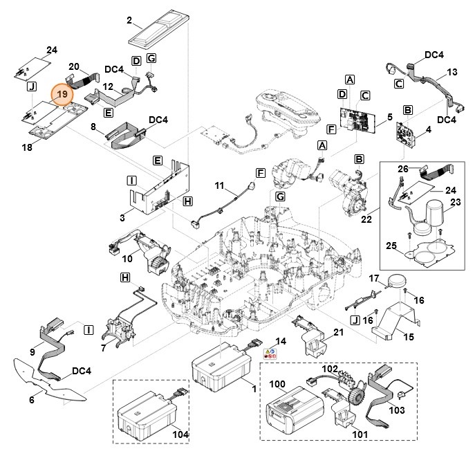 Płytka drukowana (rozbudowa), Stihl 63094305211