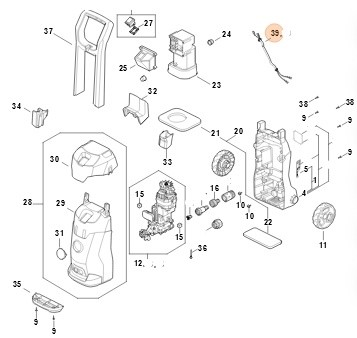 Przewód, Stihl RE024401900