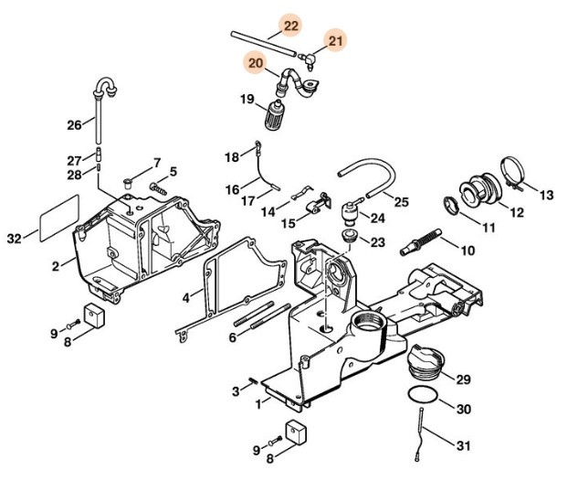 Wąż, Stihl 11253587700