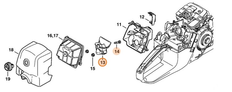 Komora udarowa, Stihl 11351204100