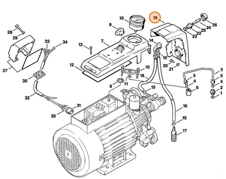 Pokrywka, Stihl 47057012600