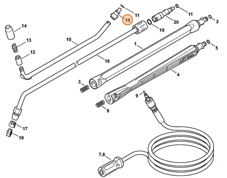 Złącze, Stihl 49005006700