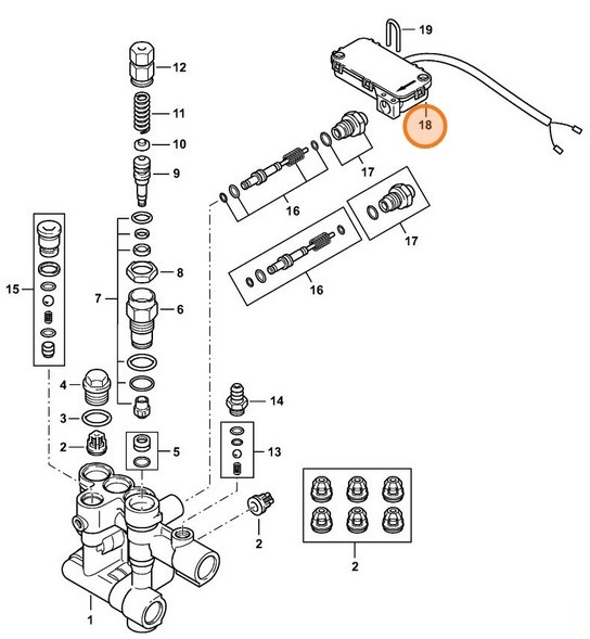 Przełącznik, Stihl 47884300600