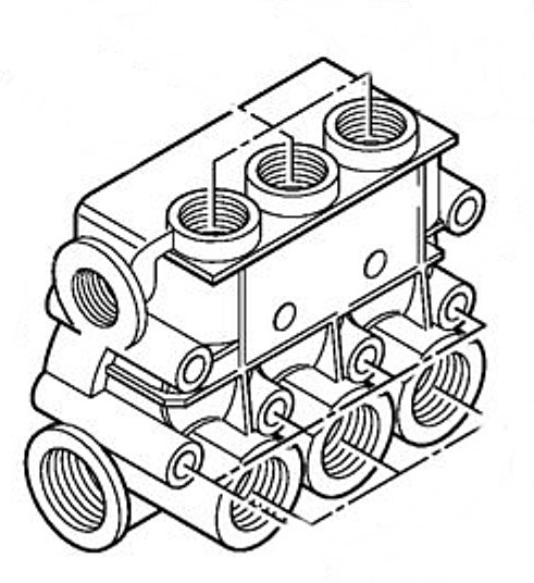Blok zaworowy, Stihl 47477011200