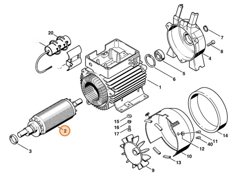 Wirnik, Stihl 47226001110