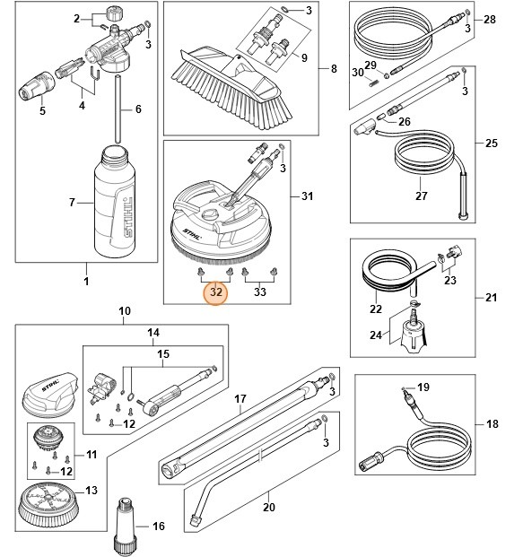 Dysza, Stihl 49105006303