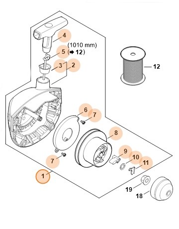 Urządzenie rozruchowe, Stihl 41471904003