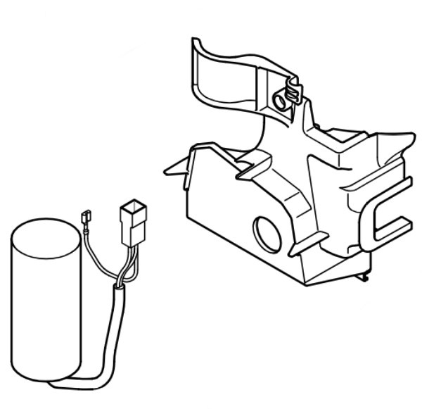 Kondensator z osłoną, Stihl 49506001903