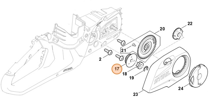 Ślimak, Stihl 12546472000
