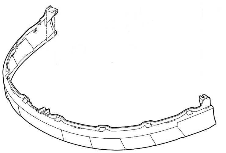 Listwa ochronna przednia, Stihl 63097067306