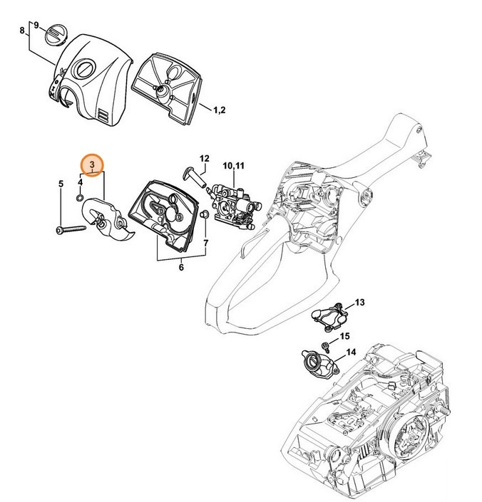 Komora udarowa, Stihl 11461204101