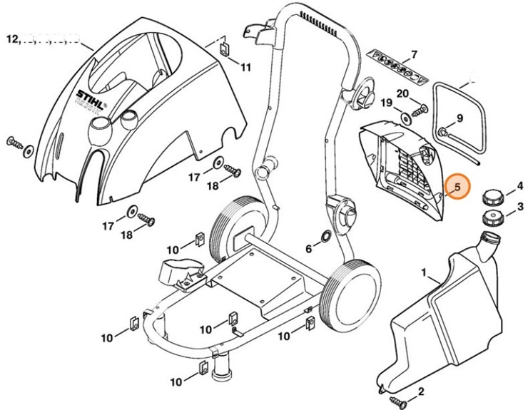 Osłona, Stihl 47477013600