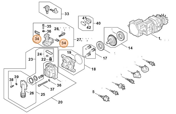 Ramię, Stihl RE027106610
