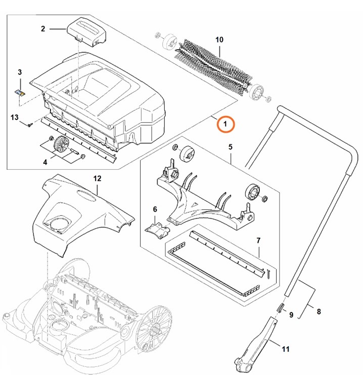 Pojemnik, Stihl 48607306906
