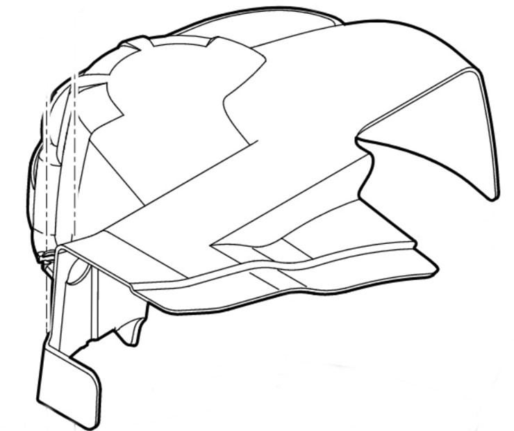 Pokrywa ochronna, str. prawa, Stihl 61607060815