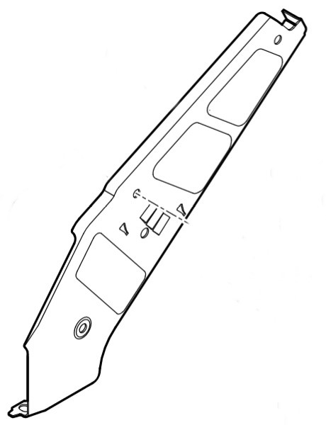 Wspornik, str. prawa, Stihl 63407036205