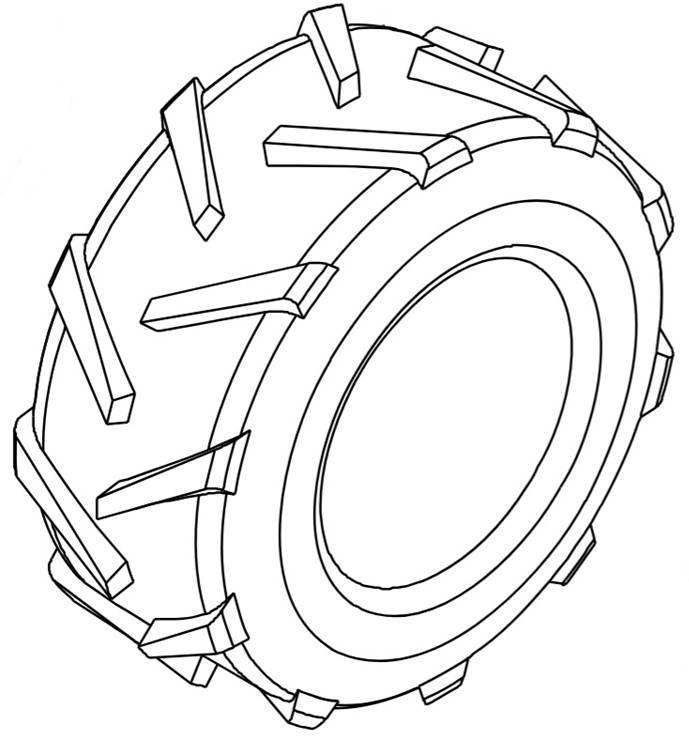 Opona 16x700x8, Orec 80-1751-401-00
