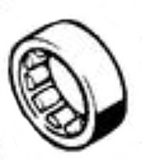 Łożysko toczne NUP2306, Stihl 95110033874