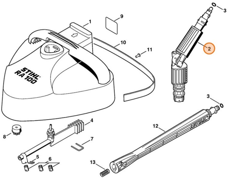 Przegub, Stihl 49005000702