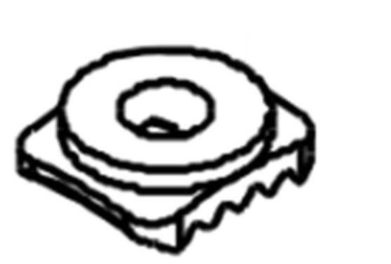 Podkładka do mocowania uchwytu, Orec 0013-10300