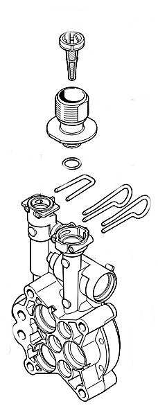 Korpus pompy, Stihl 49507004001