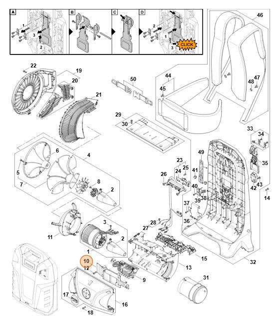 Osłona, Stihl BA034032500