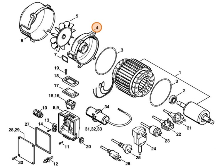 Pokrywa, Stihl 47196021100