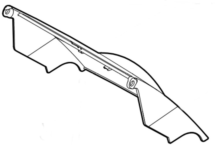 Pokrywa kompl., Stihl 63387002711