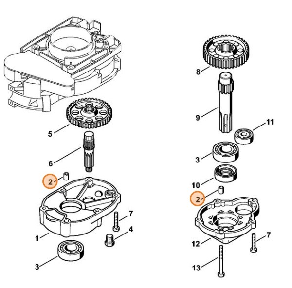 Tulejka, Stihl 46006414900