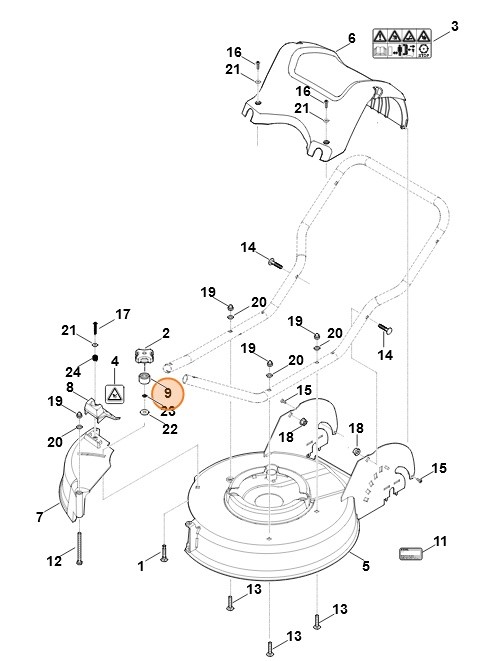 Odbojnik, Stihl 63617064400