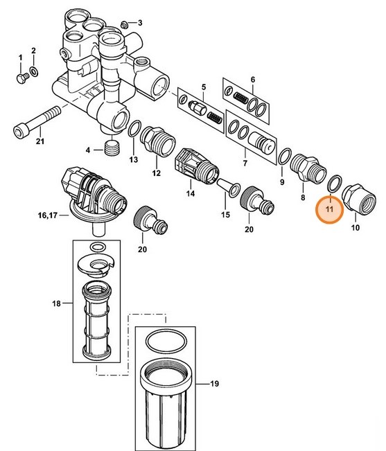 Pierścień uszczelniający, Stihl 47495190200