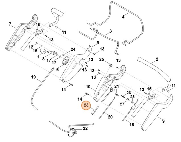 Wiązka przewodów, Stihl 63404403001