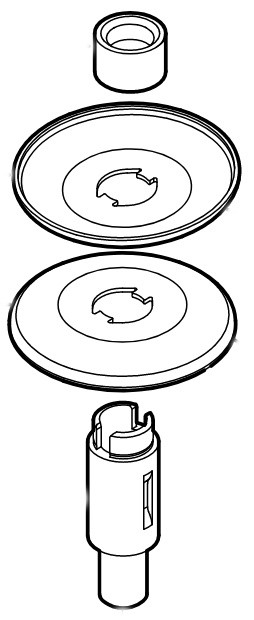 Koło paska klinowego kompl., Stihl 61707002511