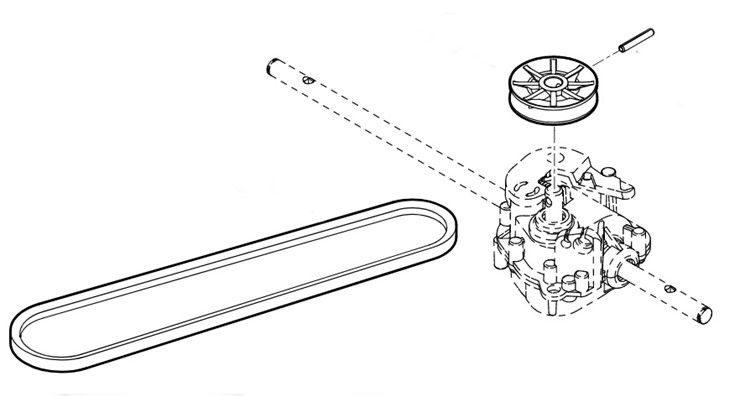 Zestaw modyfikacyjny – prędkość jazdy, Stihl 63580071095