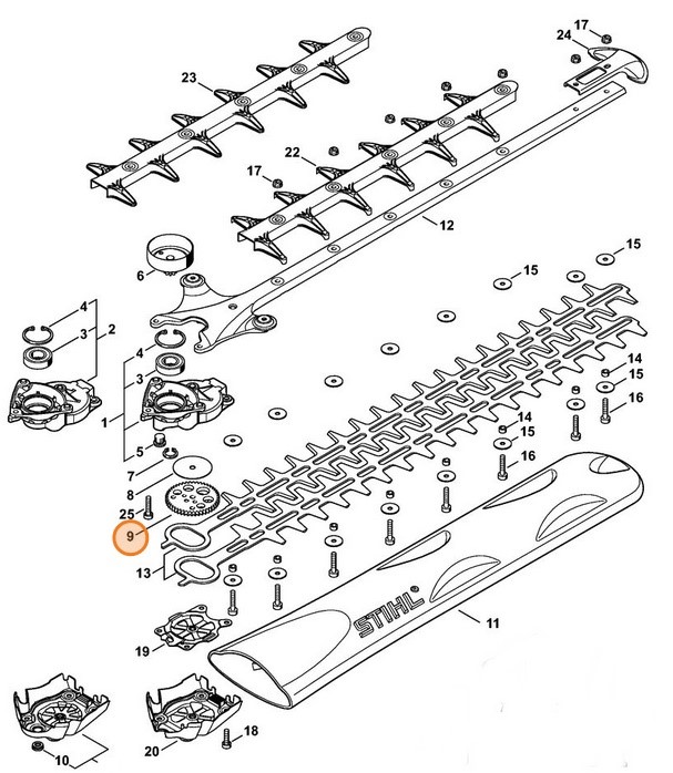 Koło zębate, Stihl 42426407507
